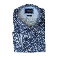 Brooksfield Floral Neat Business Shirt