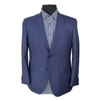 Rembrandt Pure Merino Wool Textured Check Fashion Jacket