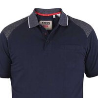 D555 Burgate Shoulder Detail Polo