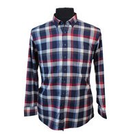 Casa Moda Brush Cotton Soft Handle Multi Check LS Shirt