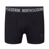 North56 Cotton Stretch Short Leg Boxer Black