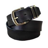 Buckle Buffalo Grained Leather 38mm Fashion Belt