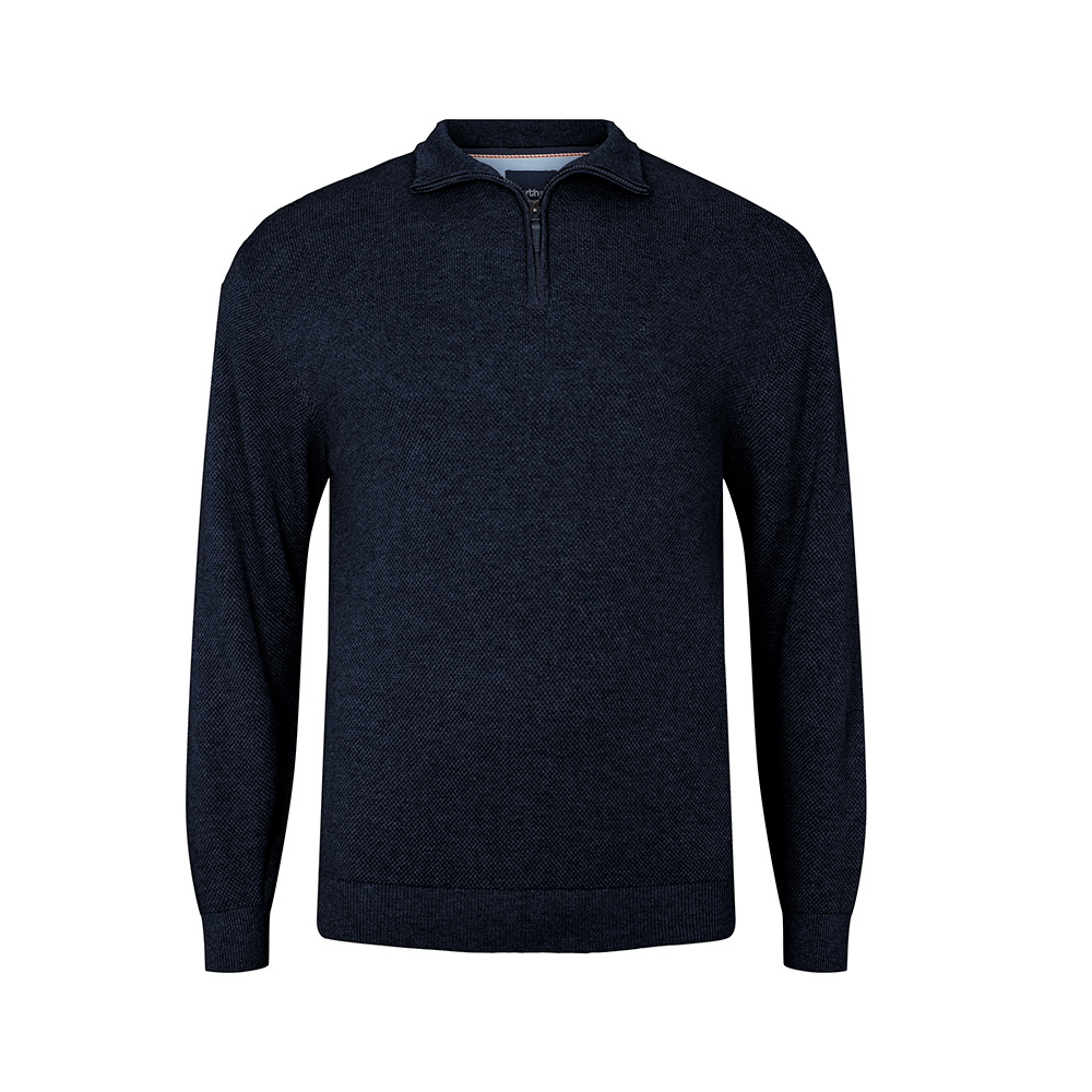 North 56 Half Zip Knit Sweat Navy