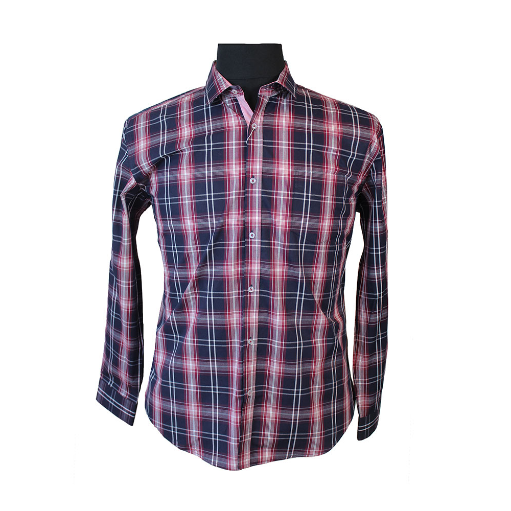 MRMR Port Check Cotton LS Shirt