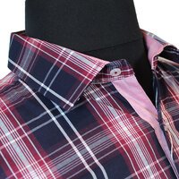 MRMR Port Check Cotton LS Shirt