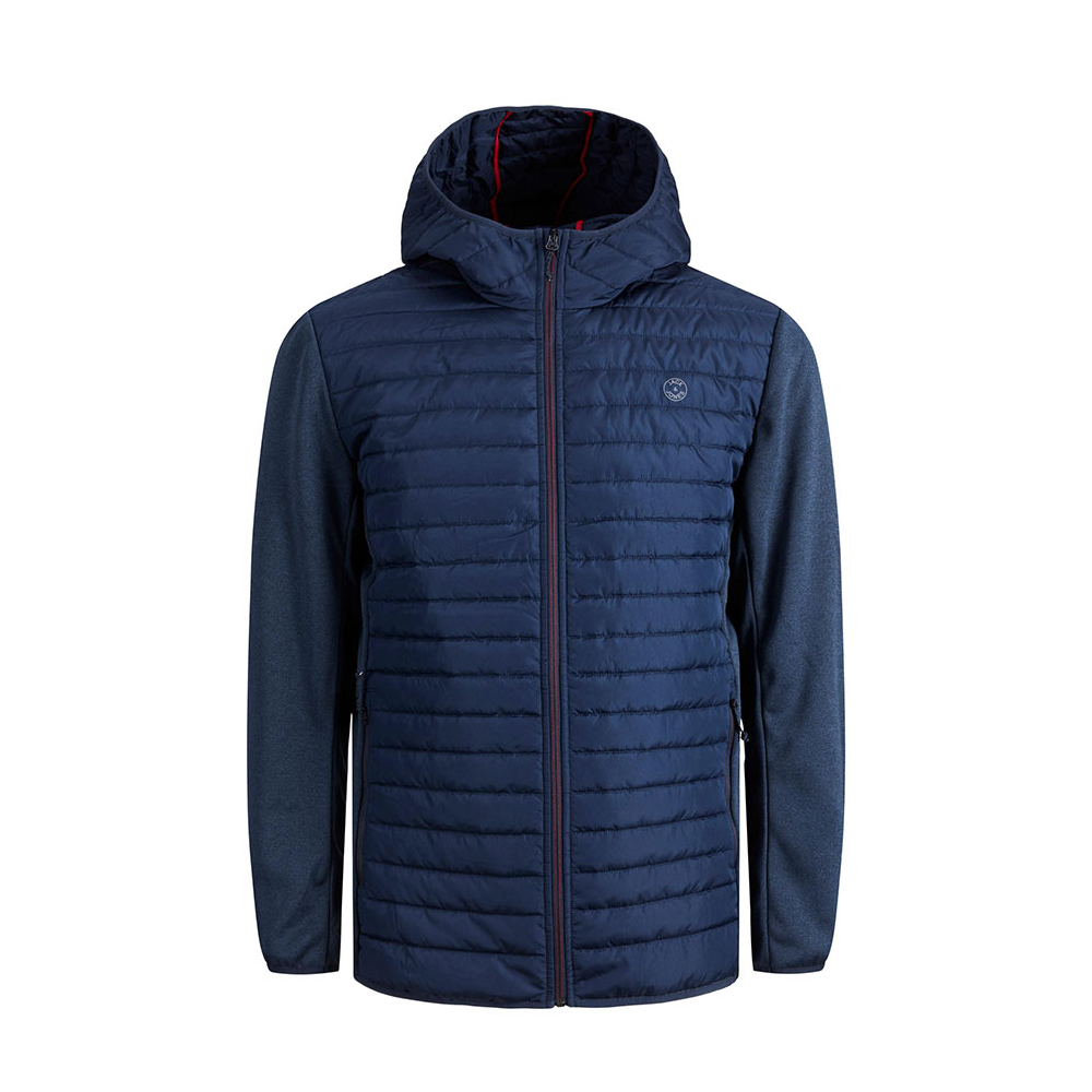 Jack and Jones Multi Quilted Jacket Navy