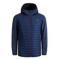 Jack and Jones Multi Quilted Jacket Navy