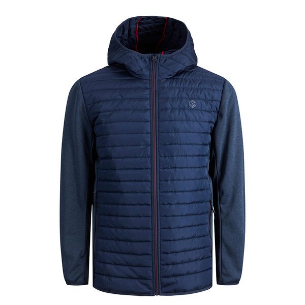 Jack and Jones Multi Quilted Jacket Navy-shop-by-brands-Beggs Big Mens Clothing - Big Men's fashionable clothing and shoes