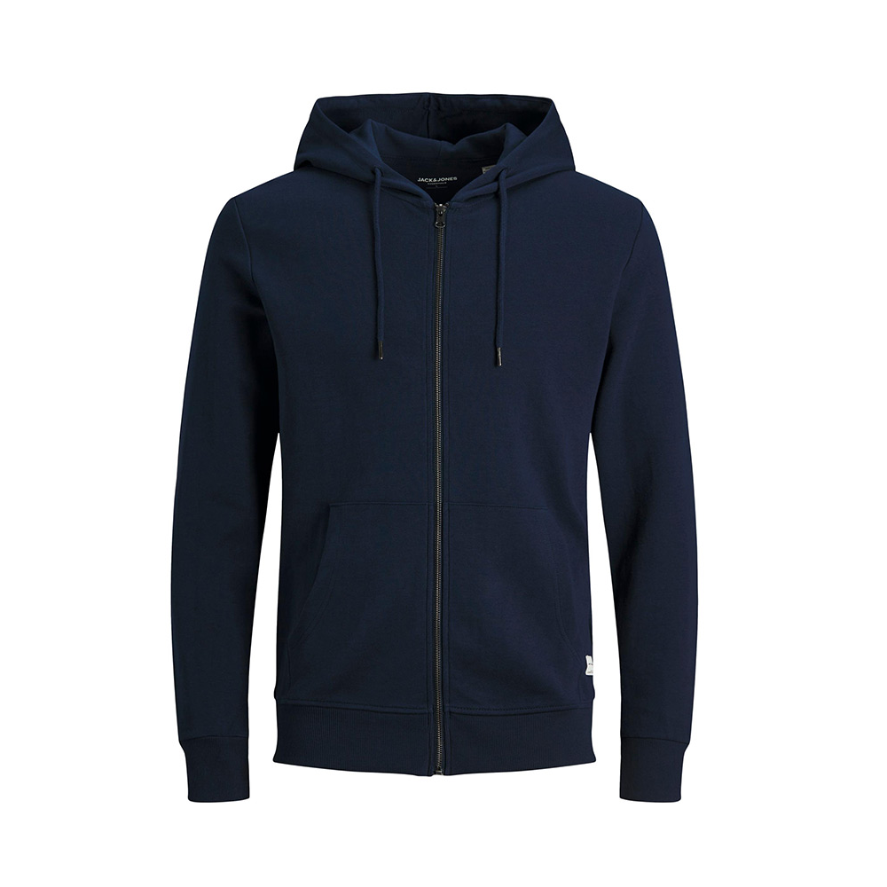 Jack and Jones Full Zip Hoody Cotton Mix Navy