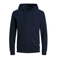 Jack and Jones Full Zip Hoody Cotton Mix Navy