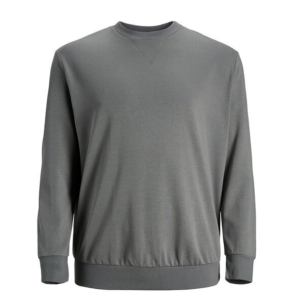 Jack and Jones Cotton Mix Crew Neck Sweater Sage-shop-by-brands-Beggs Big Mens Clothing - Big Men's fashionable clothing and shoes