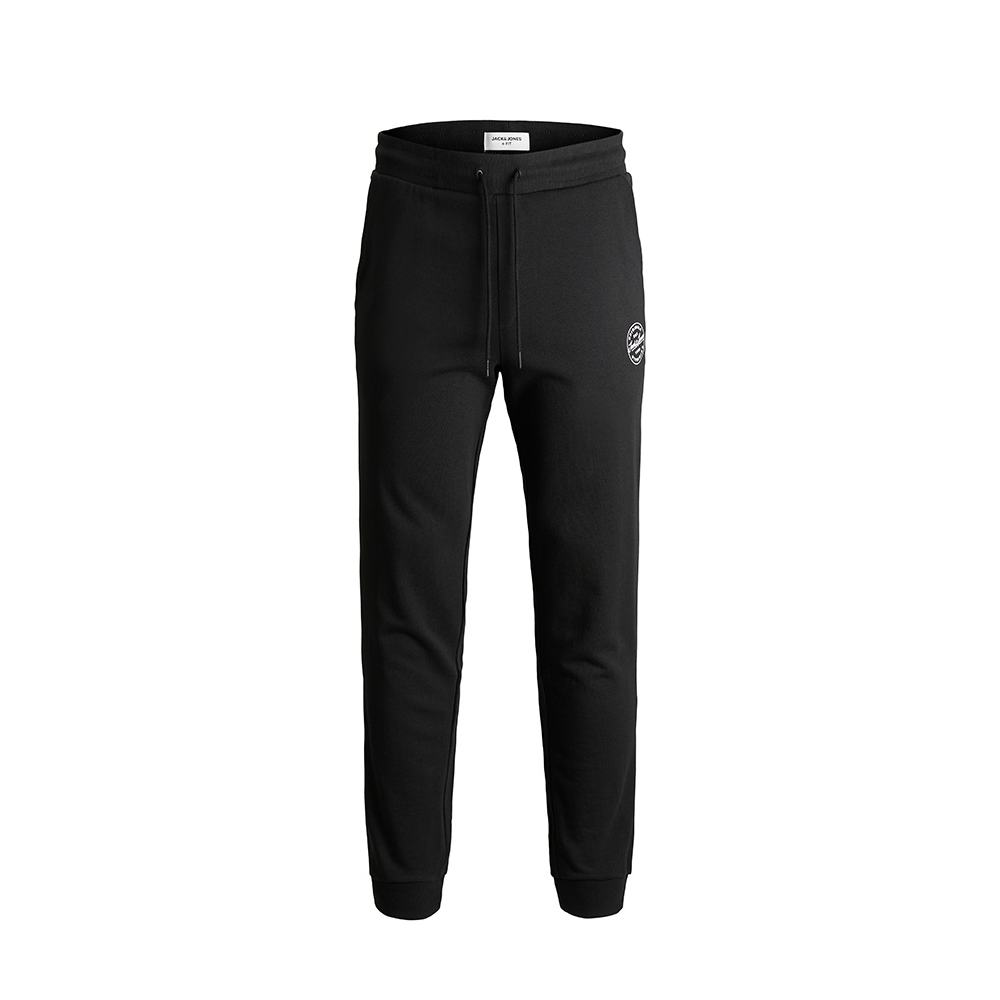 Jack and Jones Cotton Trackpants Black