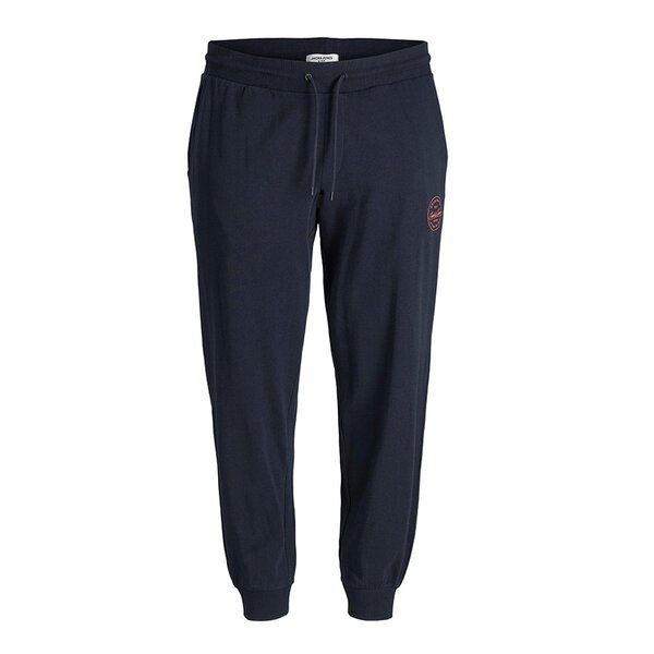 Jack and Jones Cotton Trackpants Navy-shop-by-brands-Beggs Big Mens Clothing - Big Men's fashionable clothing and shoes