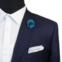 Savile Row Pure Merino Wool Multi Check Fashion Suit Jacket
