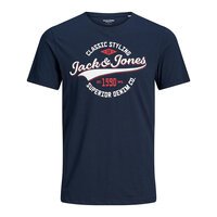 Jack and Jones Cotton Classic Styling Tee Navy