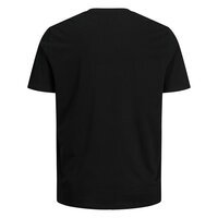 Jack and Jones Cotton Denim Wear Tee Black