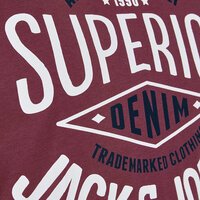 Jack and Jones Cotton Authentic Tee Heather Rose