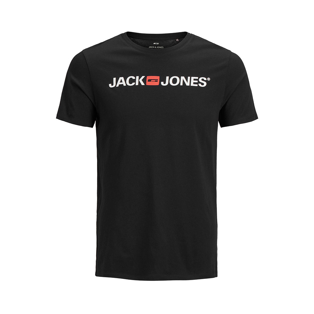 Jack and Jones Cotton Corp Tee Black