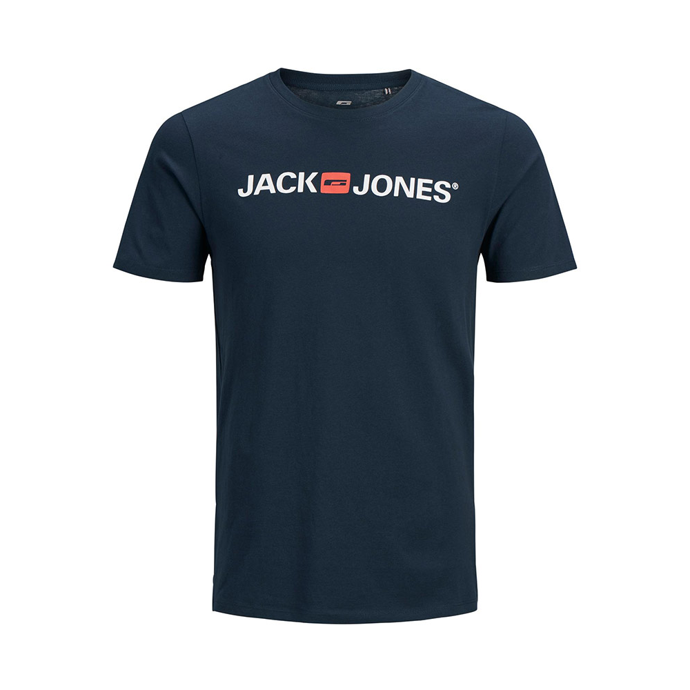 Jack and Jones Cotton Corp Tee Navy