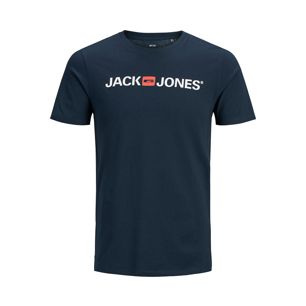 Jack and Jones Cotton Corp Tee Navy