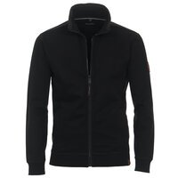 Casa Moda Cotton Mix Full Zip Sweat Jacket with Side Pockets