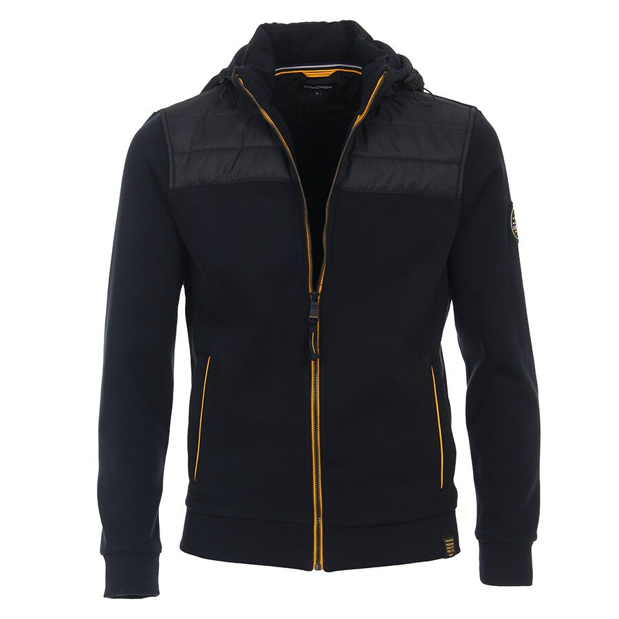 Removable Hoodie Full Zip Sweat Jacket 
