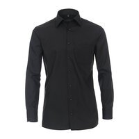 Casa Moda Cotton Black LS Business shirt