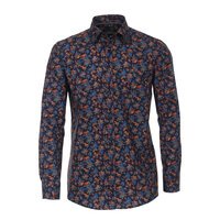 Casa Moda Cotton Floral Pattern LS Shirt