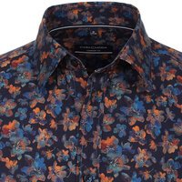 Casa Moda Cotton Floral Pattern LS Shirt