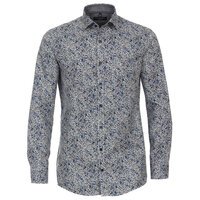 Casa Moda Cotton Floral Pattern LS Shirt