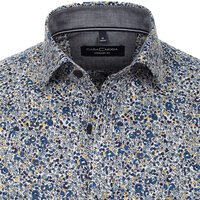 Casa Moda Cotton Floral Pattern LS Shirt