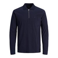 Jack and Jones Half Zip LS Polo