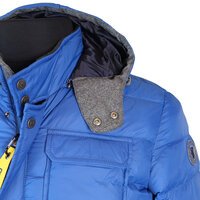 Campione Puffer Fashion Jacket with Removable Hood