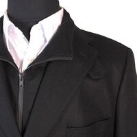 Rembrandt Compton Black Overcoat