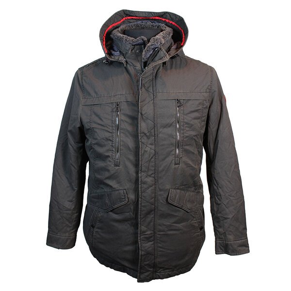 Redpoint Karlton Jacket With Removable Hood Black-shop-by-brands-Beggs Big Mens Clothing - Big Men's fashionable clothing and shoes