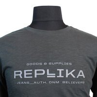 Replika Cotton Replika Believers Logo Lightweight Crew Sweat Top