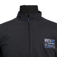 North56 Cotton Nordic Logo Full Zip with Side Pockets Sweat Top