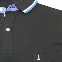 North56 Pique Cotton Trim Detail Plain Fashion Polo with Pocket