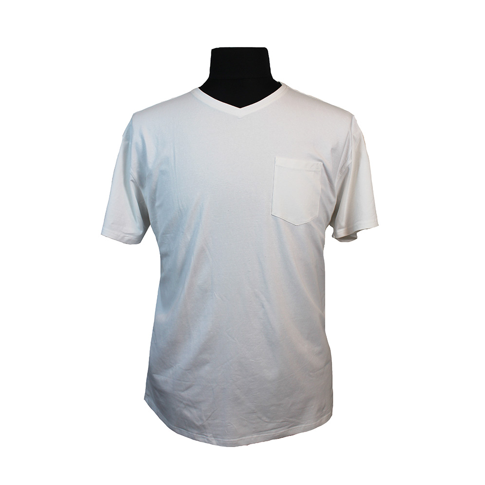 North 56 Stretch Cotton Vee Neck Pocket Tee