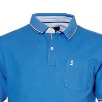 North56 Pique Cotton Trim Detail Plain Fashion Polo with Pocket