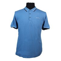 Ben Sherman Cotton Signature Logo Collar Trim Polo