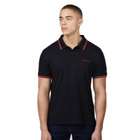 Ben Sherman Cotton Signature Logo Collar Trim Polo