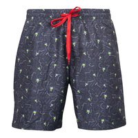 North 56 Miami Palm Tree Swim Short Black