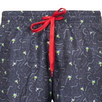 North 56 Miami Palm Tree Swim Short Black