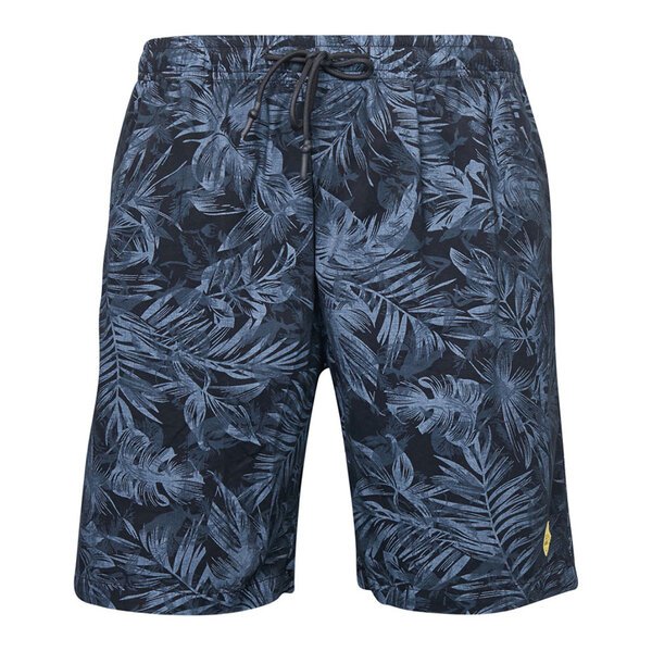 Replika Cotton Tropical Black Short-shop-by-brands-Beggs Big Mens Clothing - Big Men's fashionable clothing and shoes