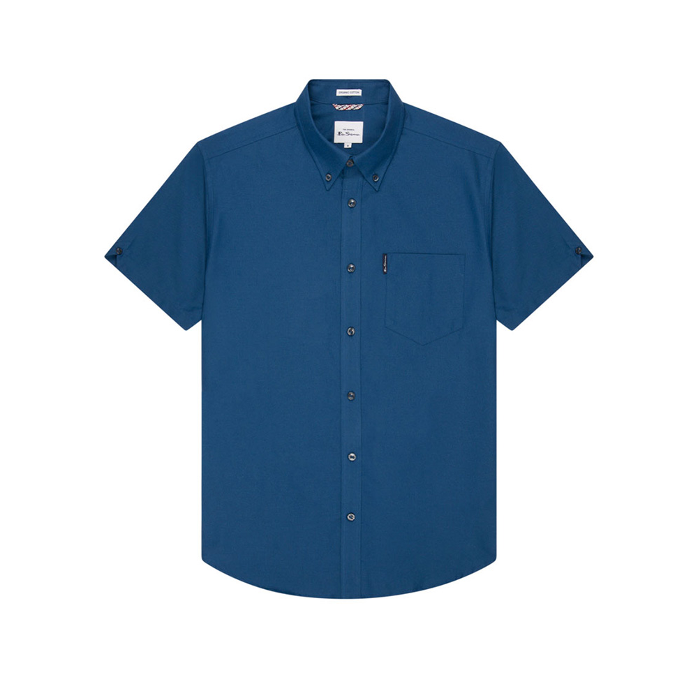 Ben Sherman Organic Cotton Made in Egypt Plain SS Shirt