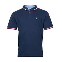 North56 pique Cotton Trim Detail Plain Fashion Polo with Pocket