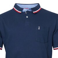 North56 pique Cotton Trim Detail Plain Fashion Polo with Pocket