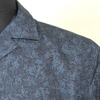 North56 Sustainable Organic Cotton Sea Leaf Pattern SS Shirt
