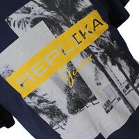 Replika Cotton Replika Jeans Print Fashion Tee